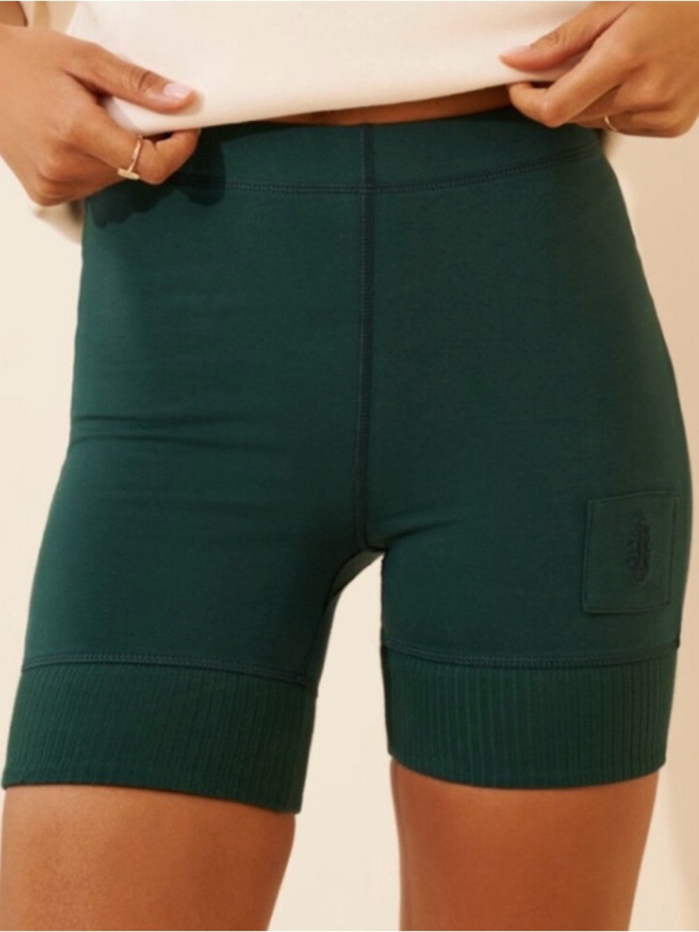 NWOT Free people victory solid “shorts only”